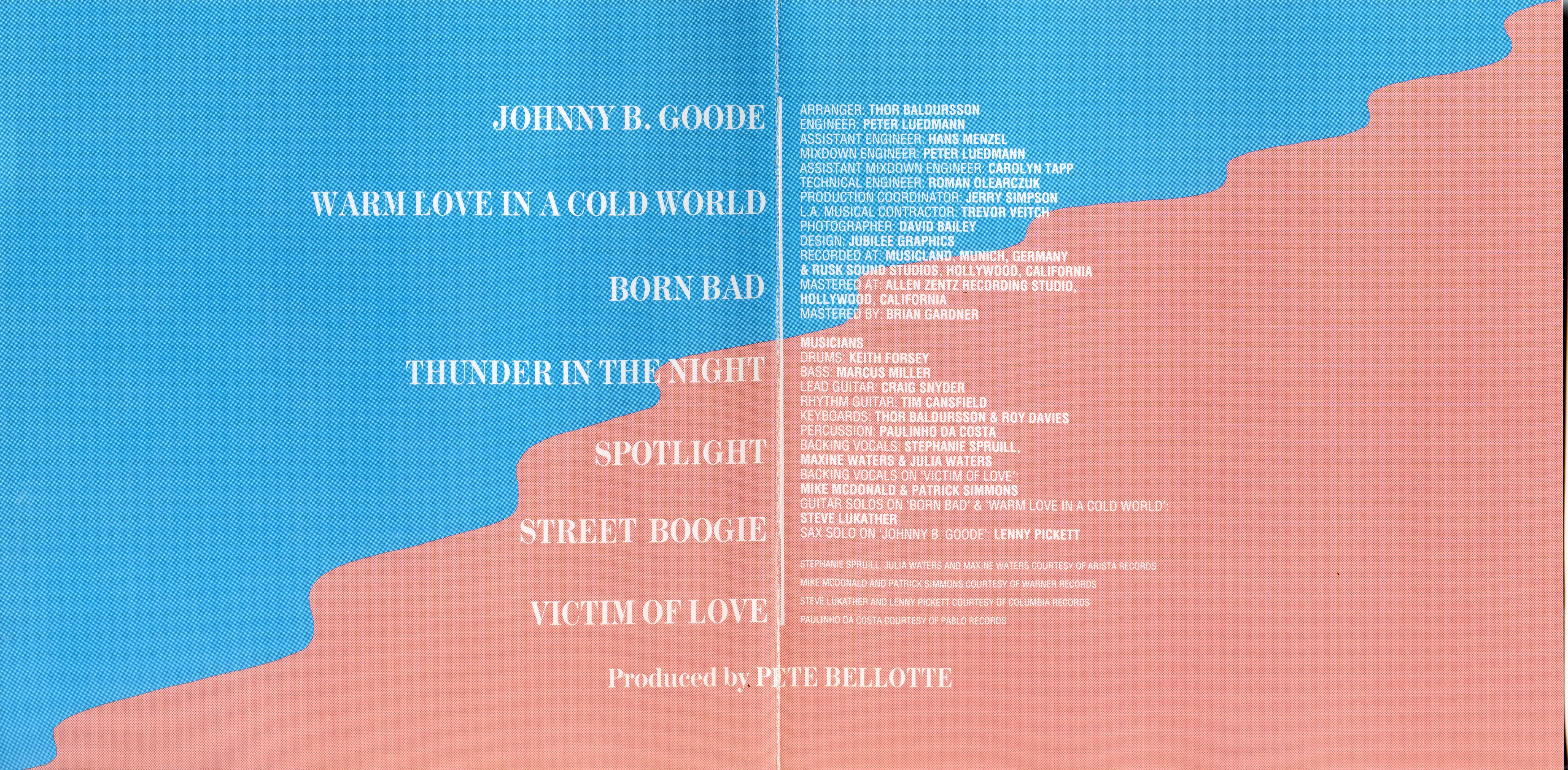 Elton John Victim Of Love [booklet02 d]